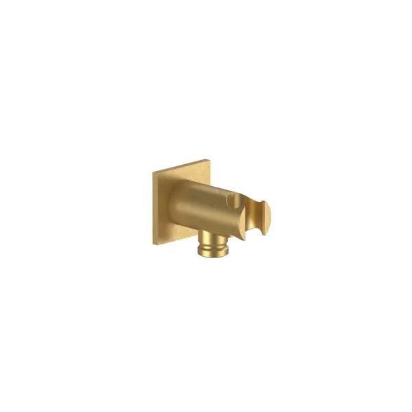 Fantini Wall Mount Handshower Holder with Water Outlet - Square Escutcheon by Fantini