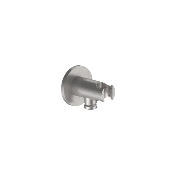 Fantini Wall Mount Handshower Holder with Water Outlet - Round Escutcheon by Fantini