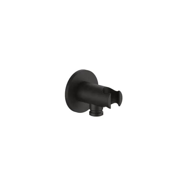 Fantini Wall Mount Handshower Holder with Water Outlet - Round Escutcheon by Fantini