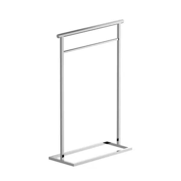 chrome towel bar