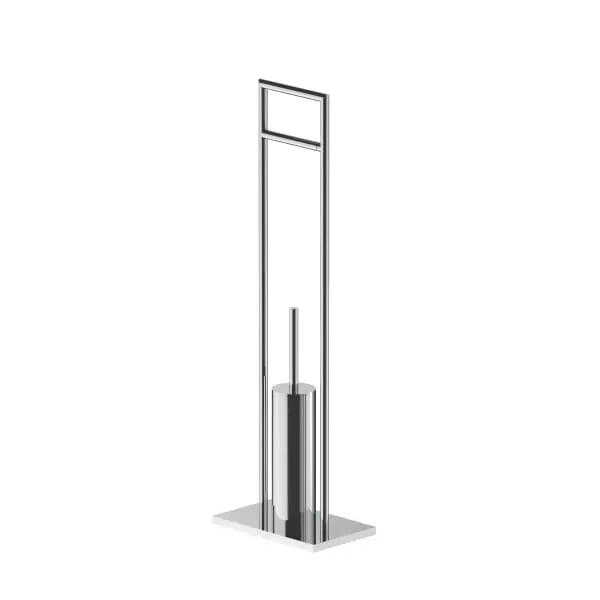 chrome toilet paper holder