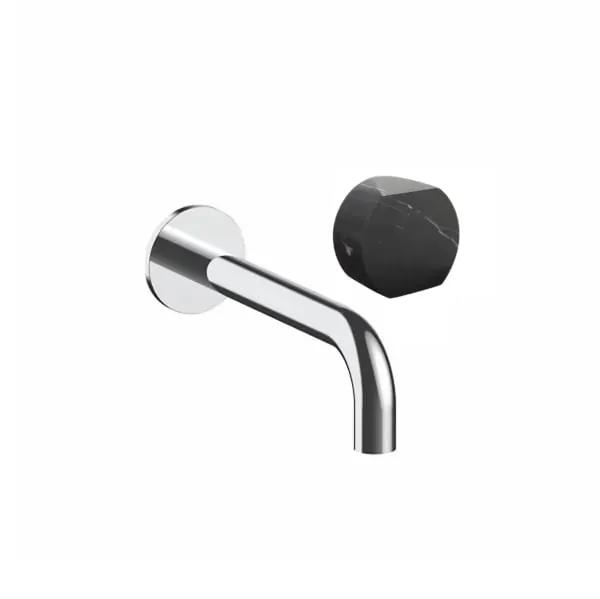chrome washbasin mixer