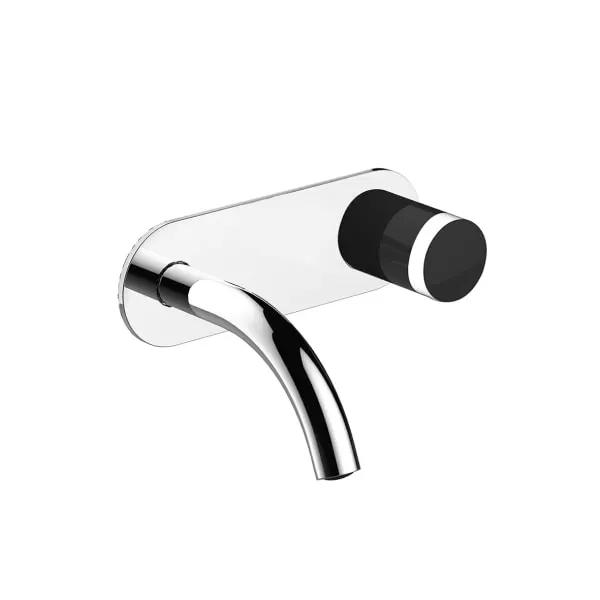 chrome washbasin mixer