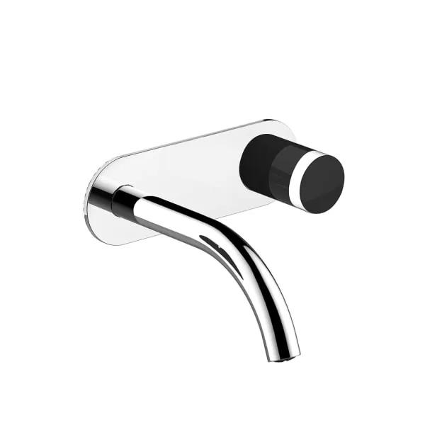 chrome washbasin mixer