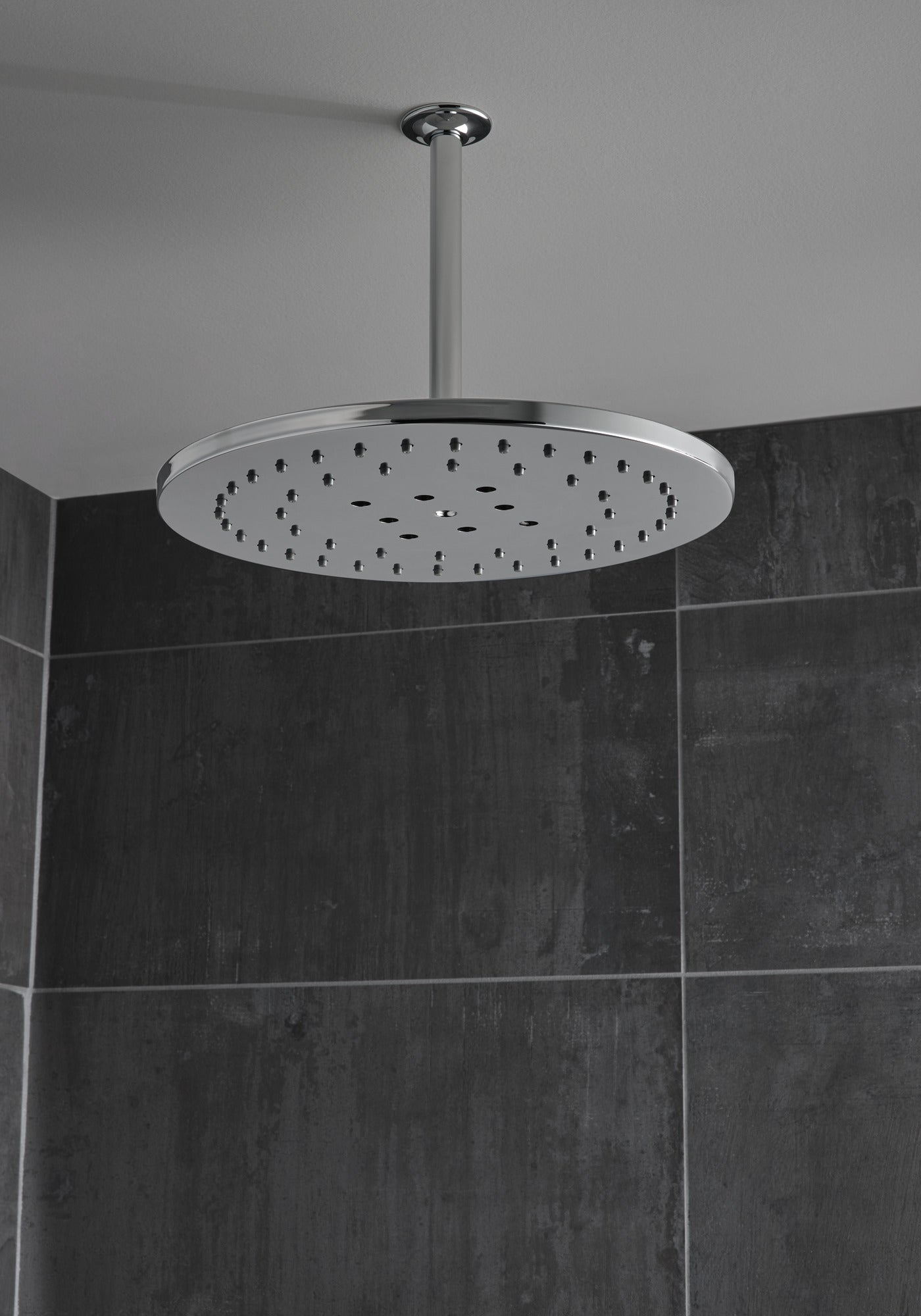 chrome shower arm & flange