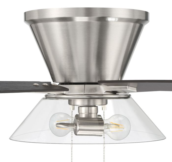 brushed polished nickel ceiling fans