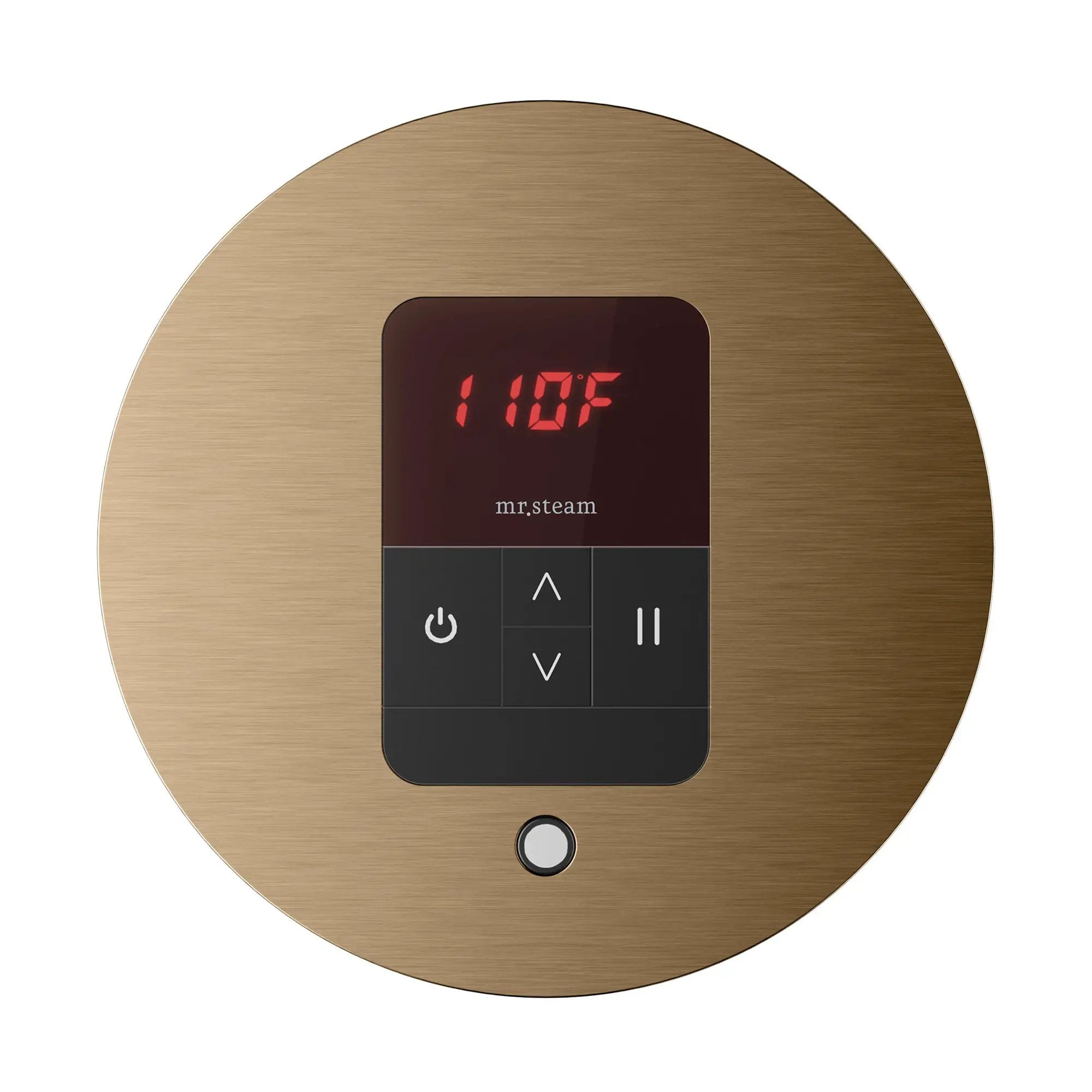 Mr Steam iTempo Round Steam Shower Control and Steamhead by Mr Steam