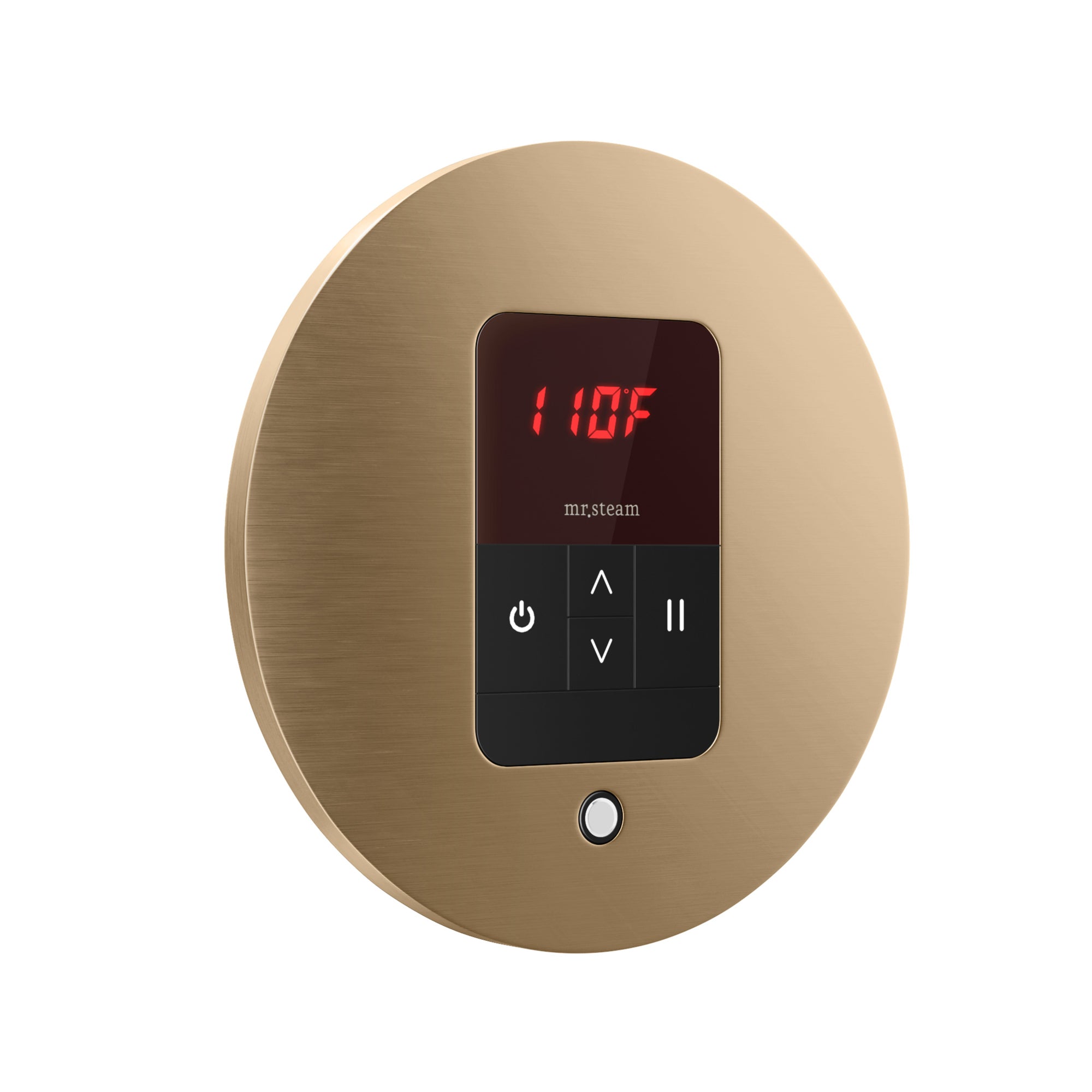 brushed bronze control