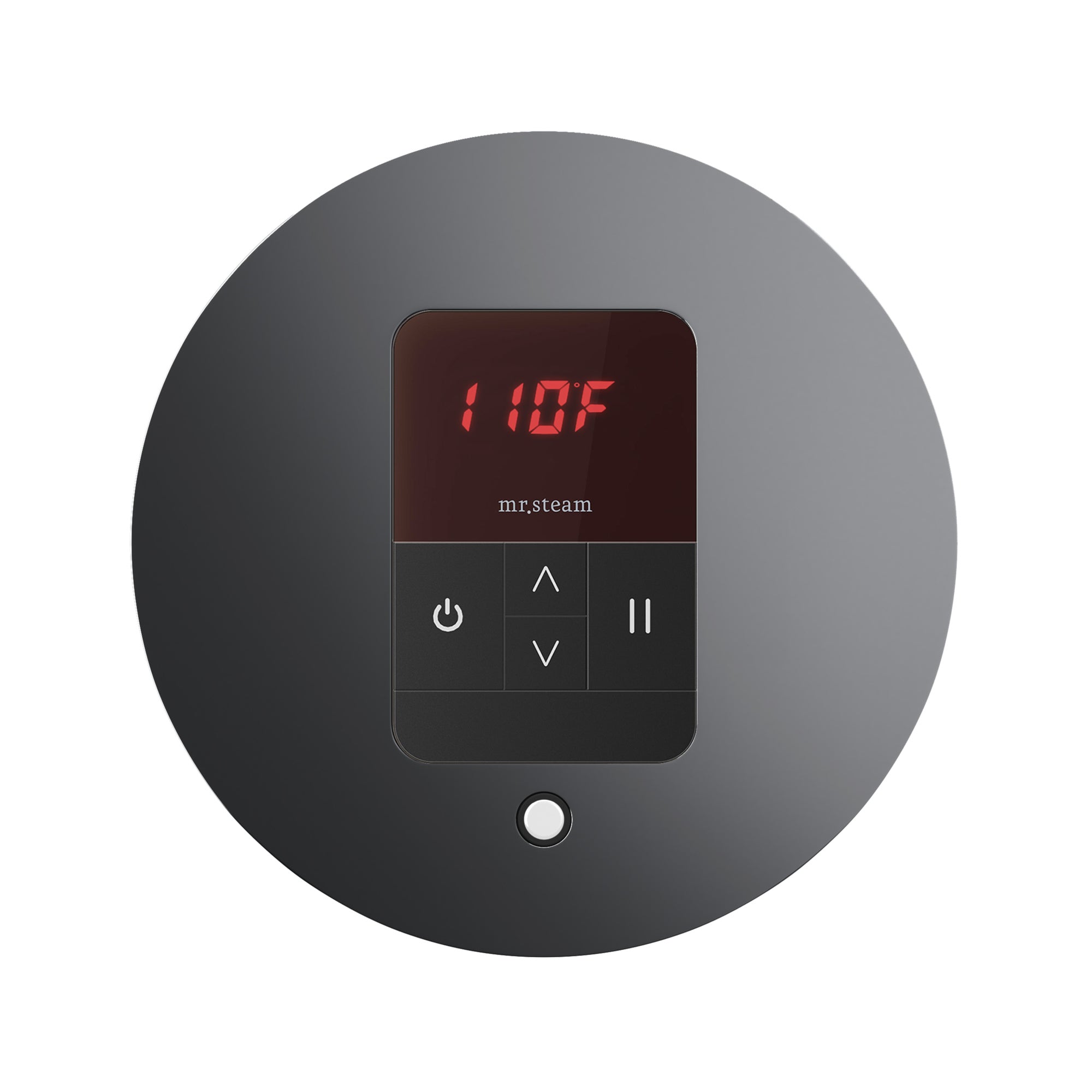 Mr Steam iTempo Round Steam Shower Control and Steamhead