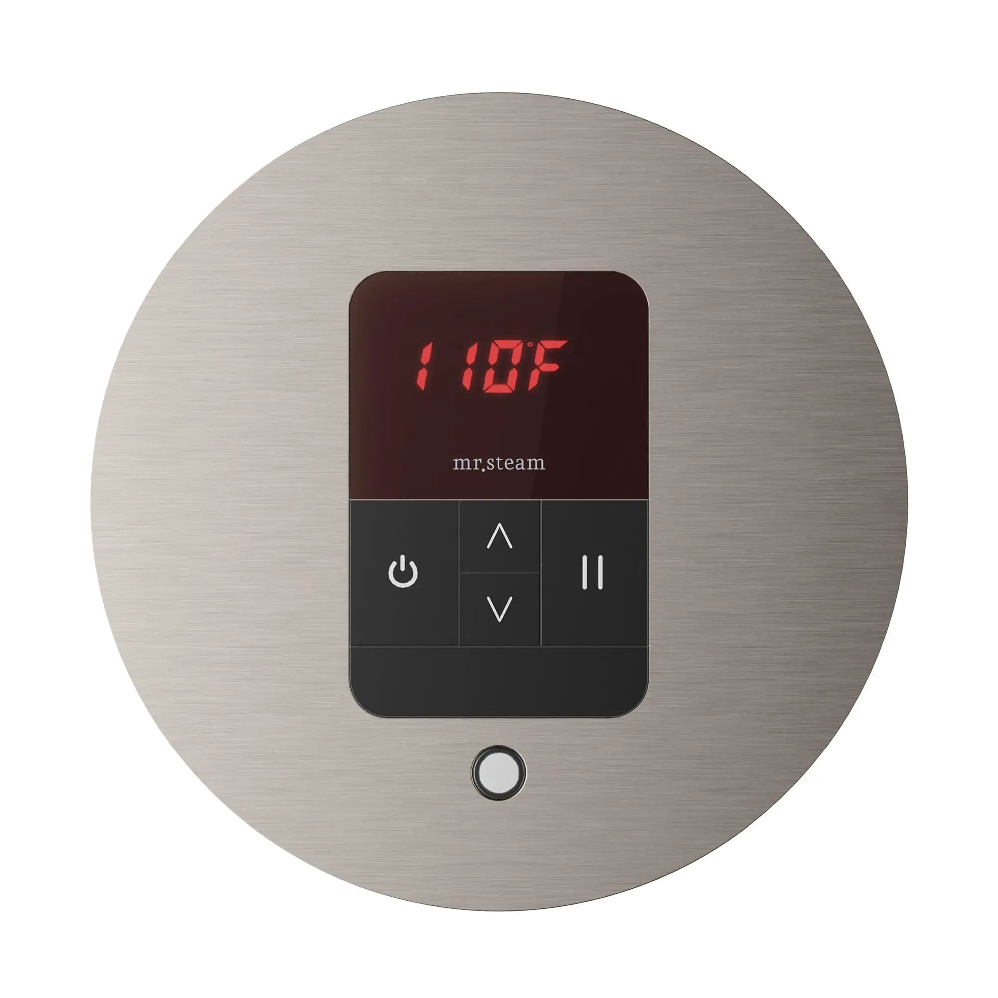 Mr Steam iTempo Round Steam Shower Control and Steamhead by Mr Steam