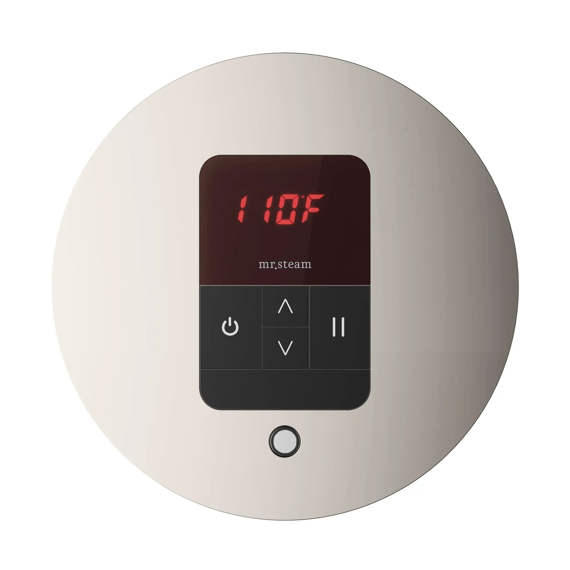 Mr Steam iTempo Round Steam Shower Control and Steamhead by Mr Steam