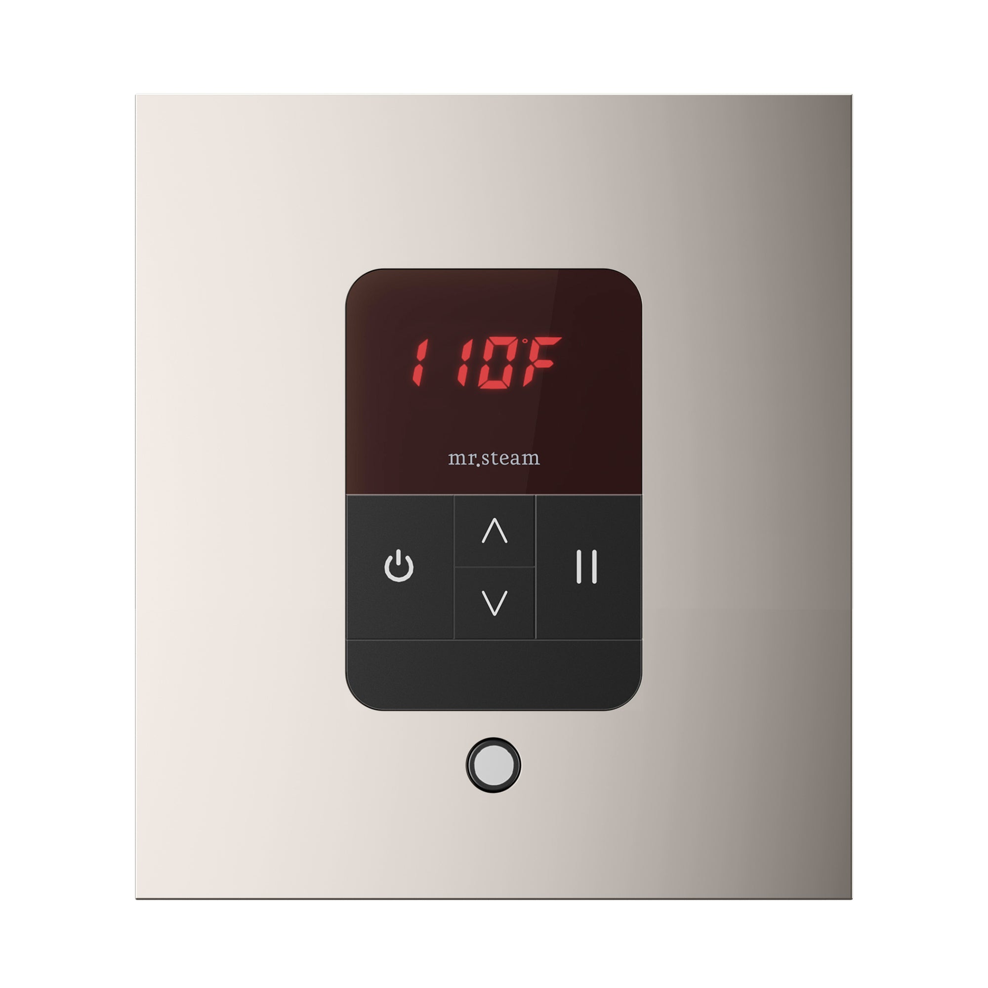 Mr Steam iTempo Square Steam Shower Control and Steamhead