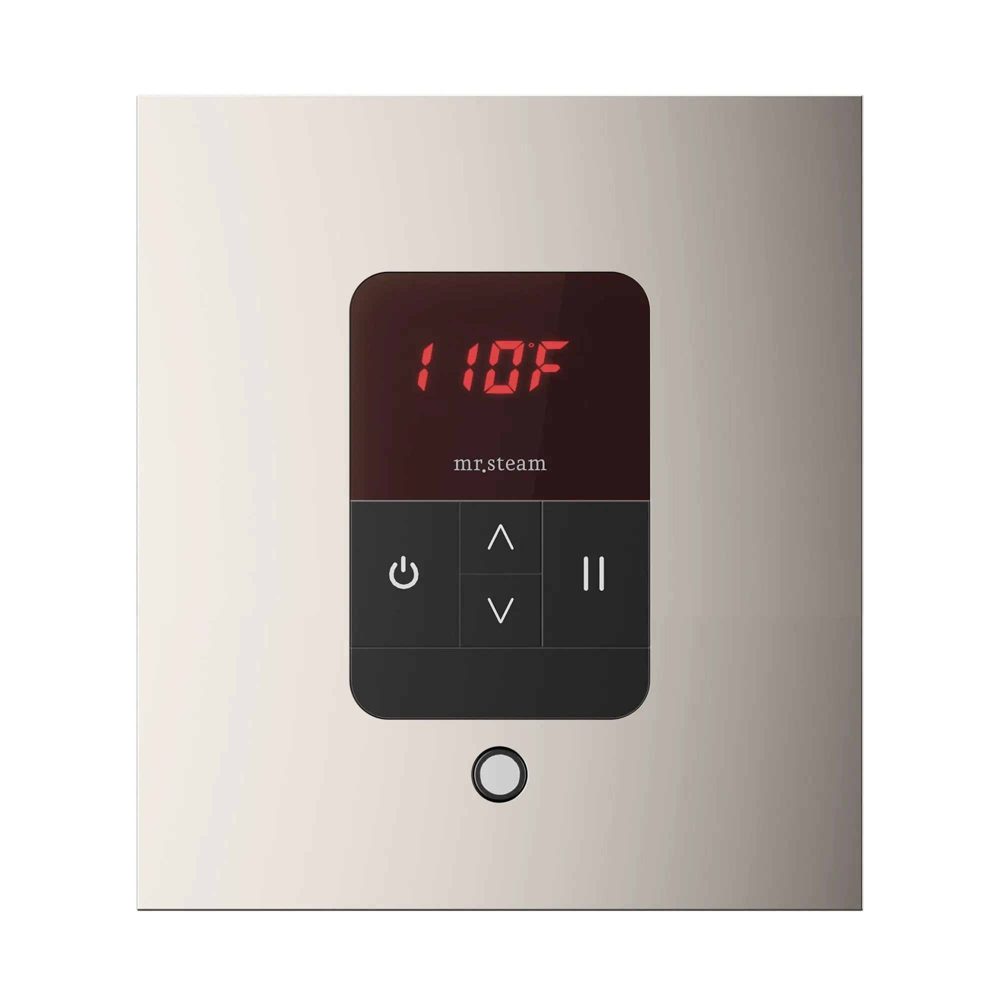Mr Steam iTempo Square Steam Shower Control and Steamhead by Mr Steam