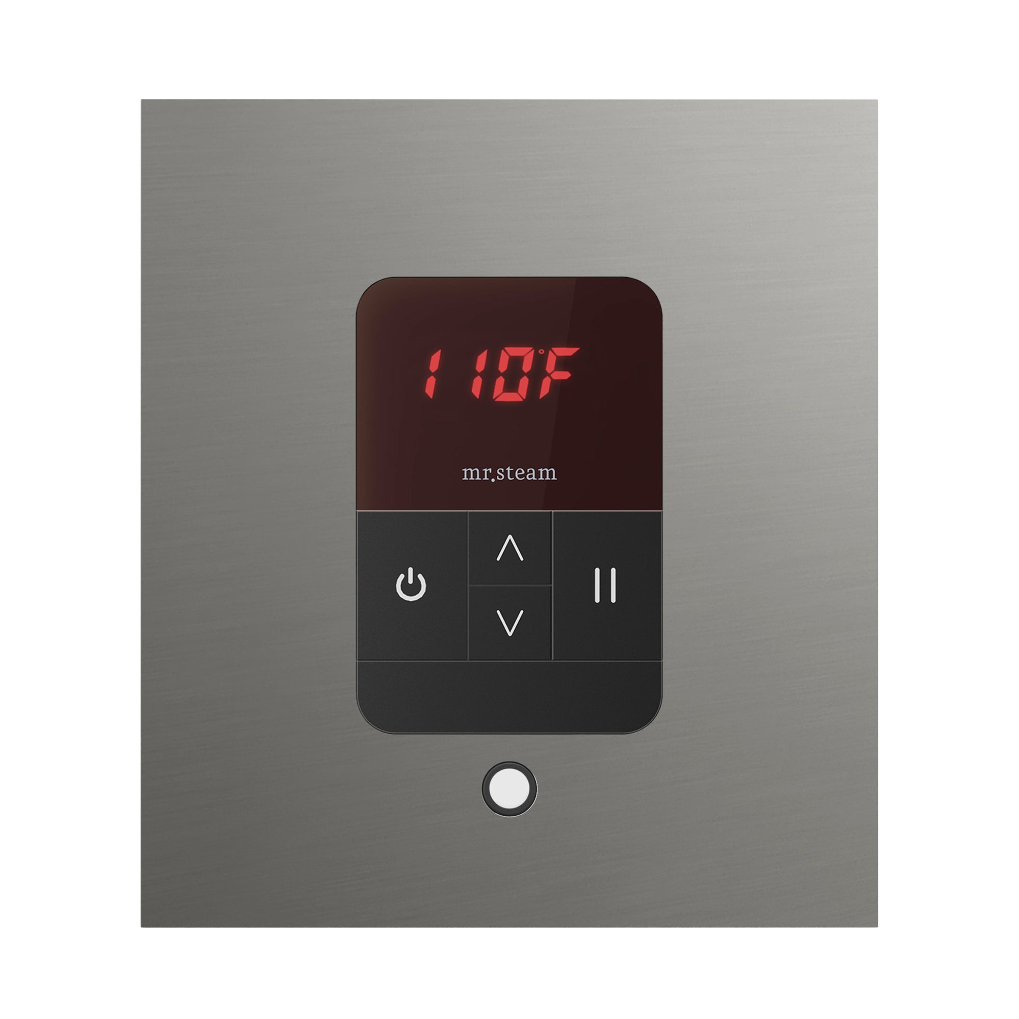 Mr Steam iTempo Square Steam Shower Control and Steamhead