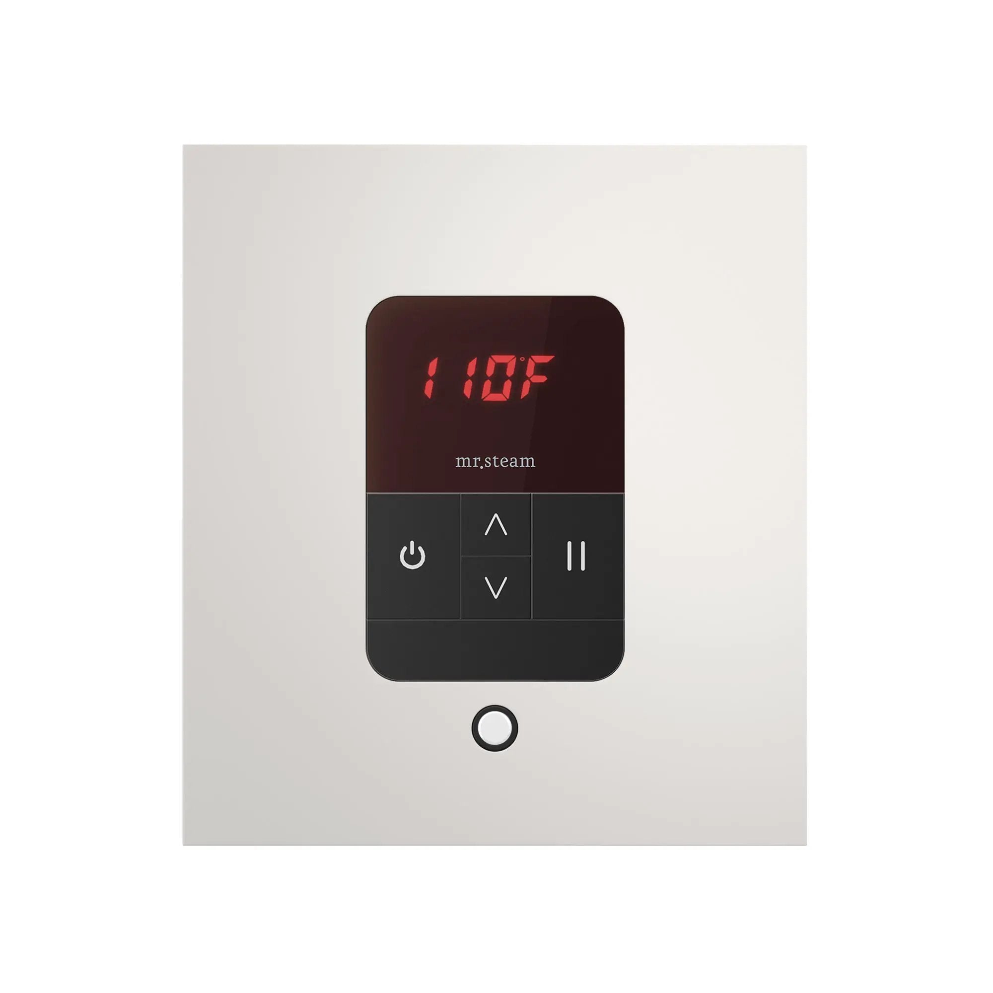 Mr Steam iTempo Square Steam Shower Control and Steamhead by Mr Steam