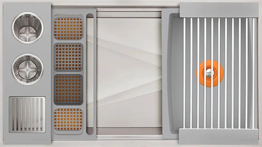 The Galley Ideal WashStation 3S with Four Tool Wash Kit by The Galley