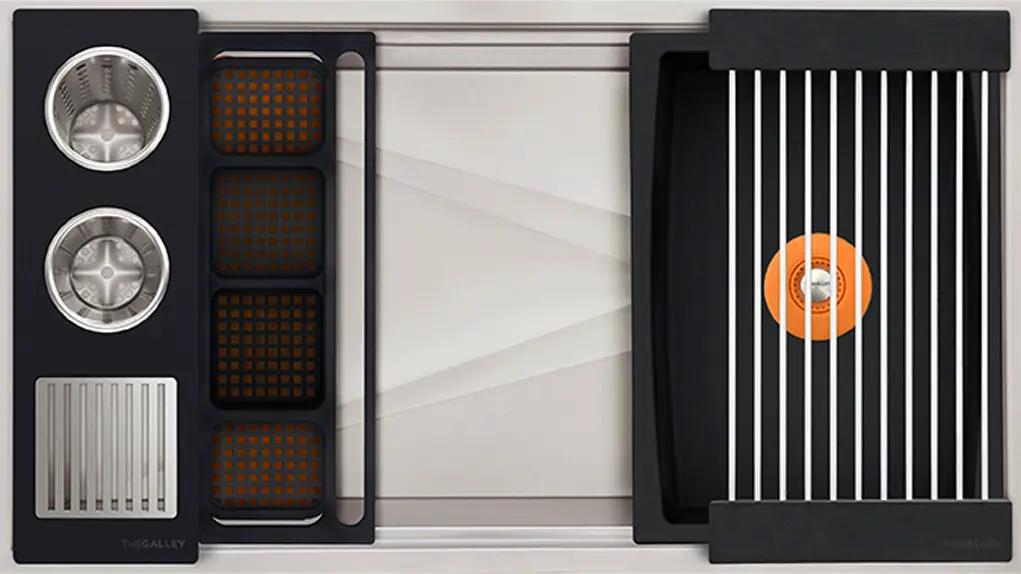 The Galley Ideal WashStation 3S with Four Tool Wash Kit by The Galley