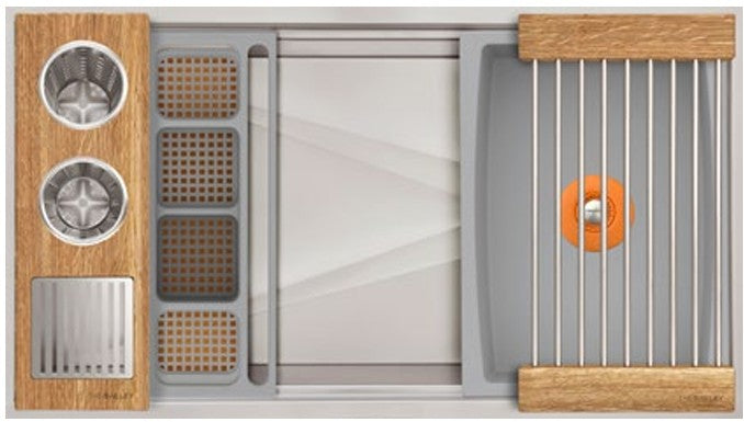 The Galley Ideal WashStation 3S with Four Tool Wash Kit