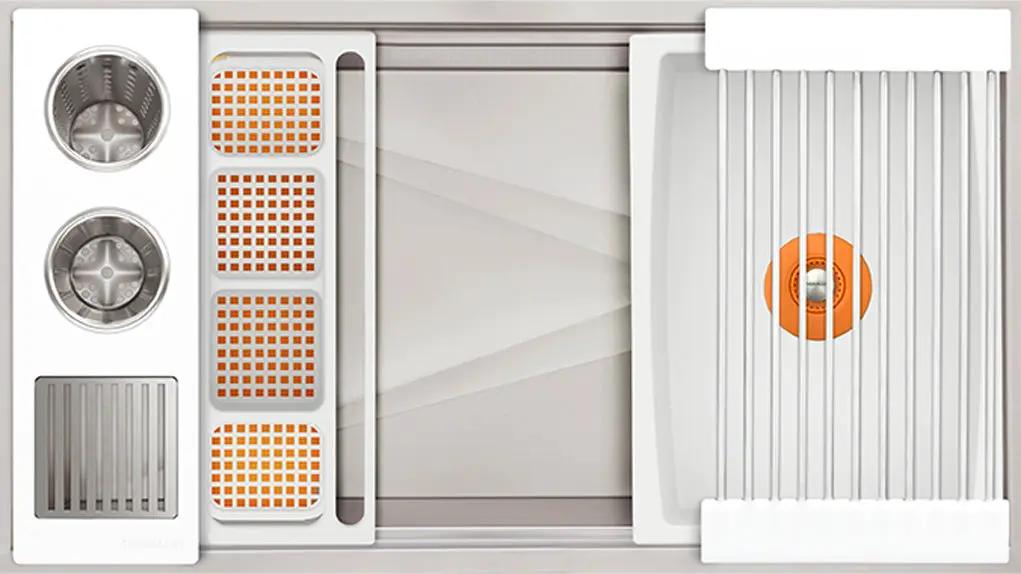 The Galley Ideal WashStation 3S with Four Tool Wash Kit by The Galley