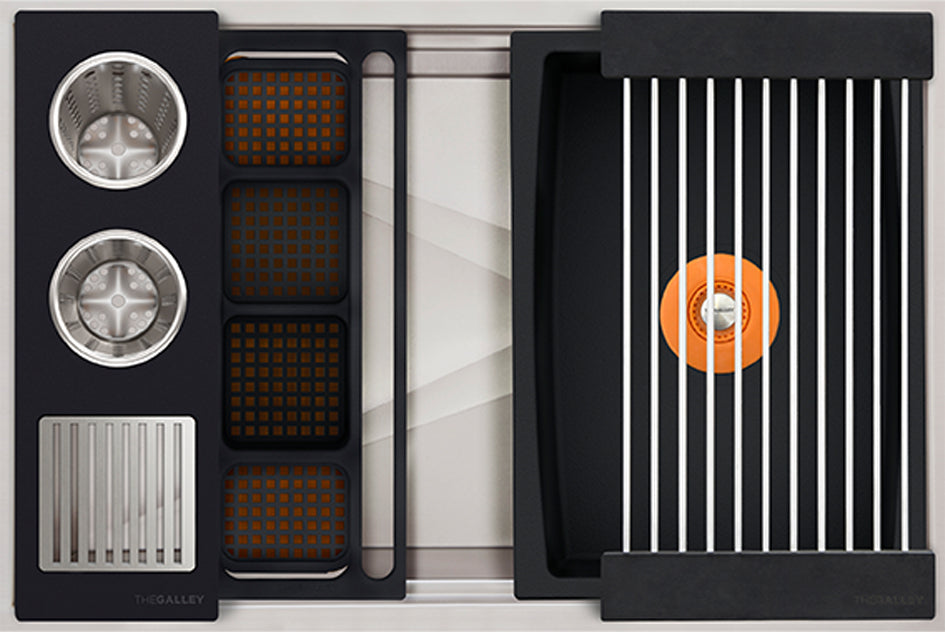 The Galley Ideal WashStation 30S with Four Tool Wash Kit by The Galley