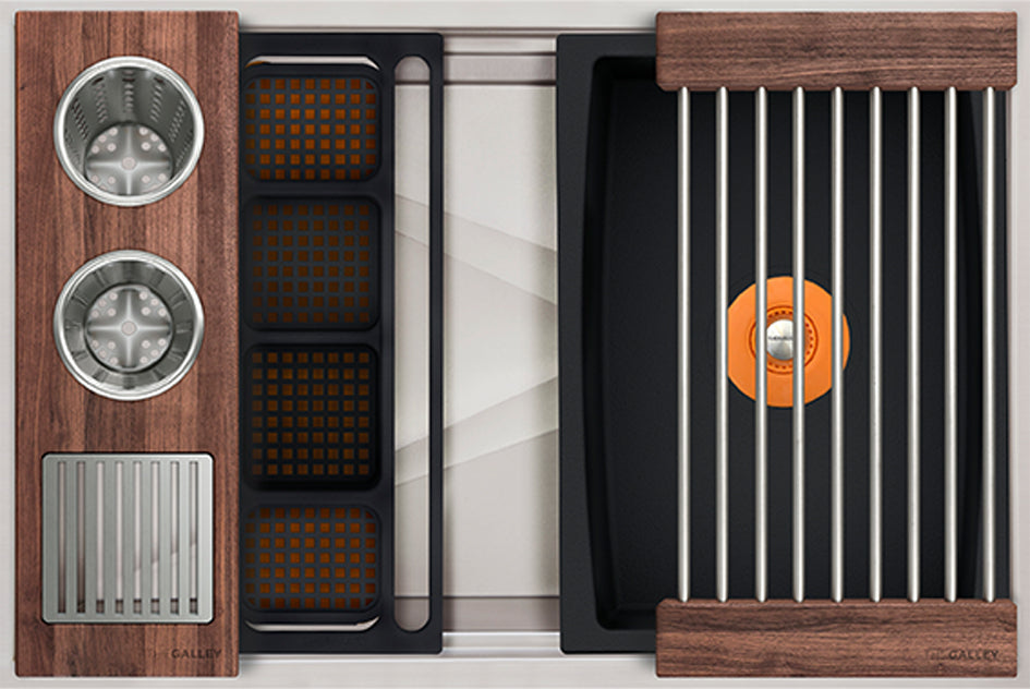 The Galley Ideal WashStation 30S with Four Tool Wash Kit by The Galley