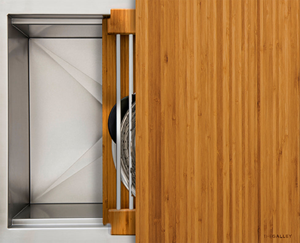 natural golden bamboo washstation