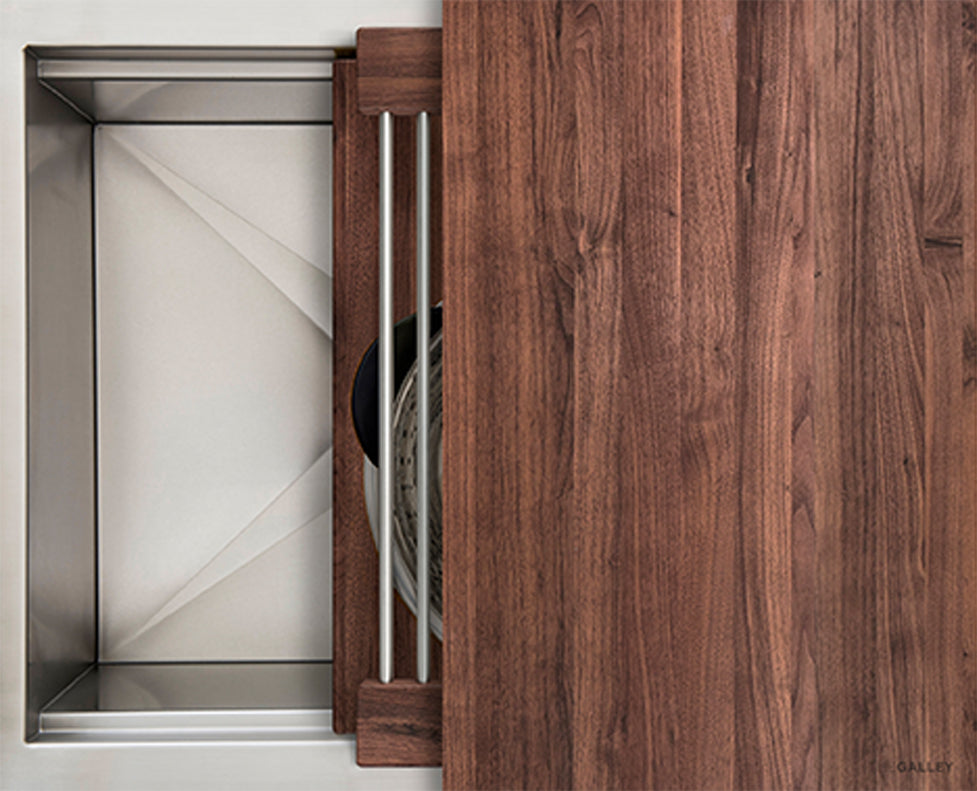 The Galley Ideal Workstation 2C with Five Tool Culinary Kit