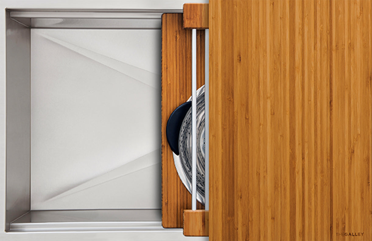 natural golden bamboo washstation