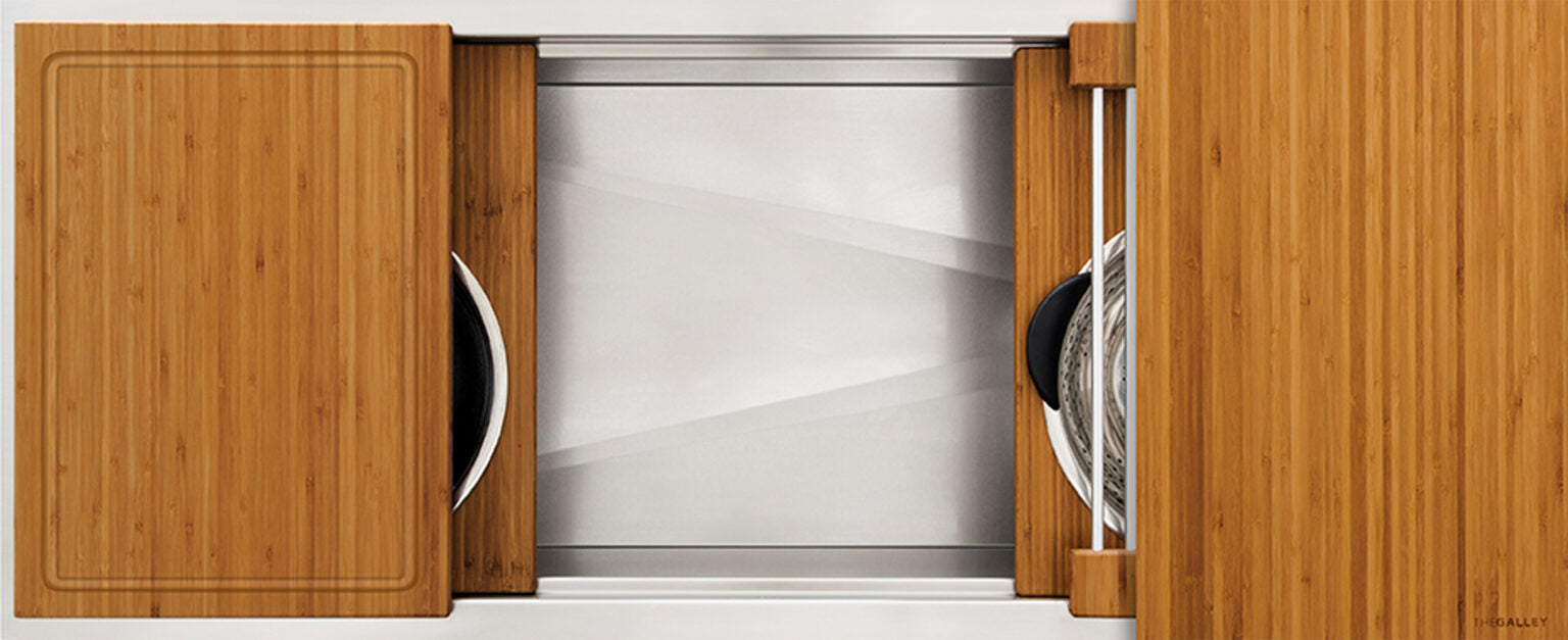 natural golden bamboo washstation