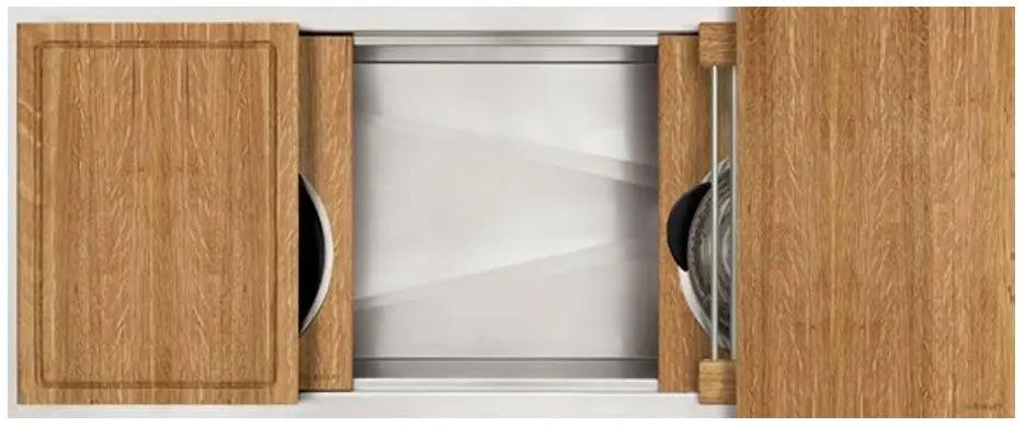 The Galley Ideal Workstation 4S with Five Tool Culinary Kit by The Galley