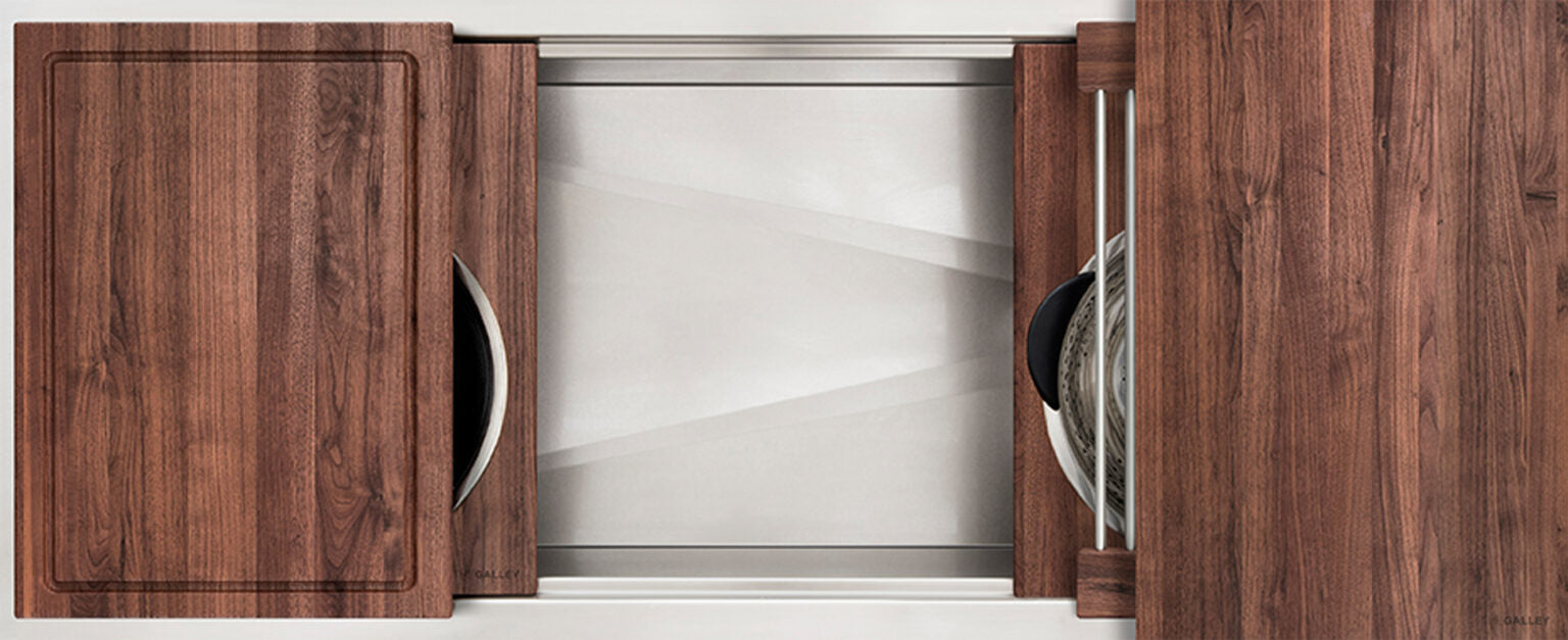 The Galley Ideal Workstation 4S with Five Tool Culinary Kit