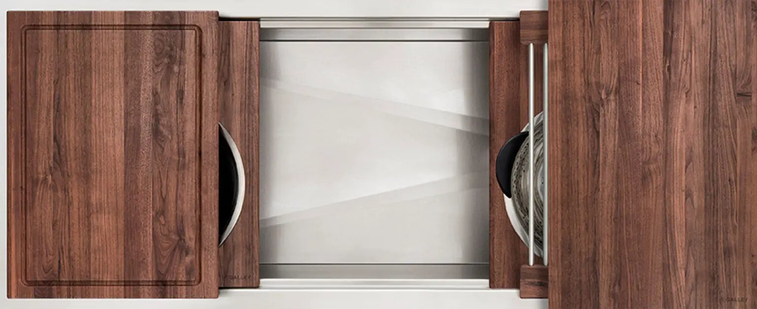 The Galley Ideal Workstation 4S with Five Tool Culinary Kit by The Galley