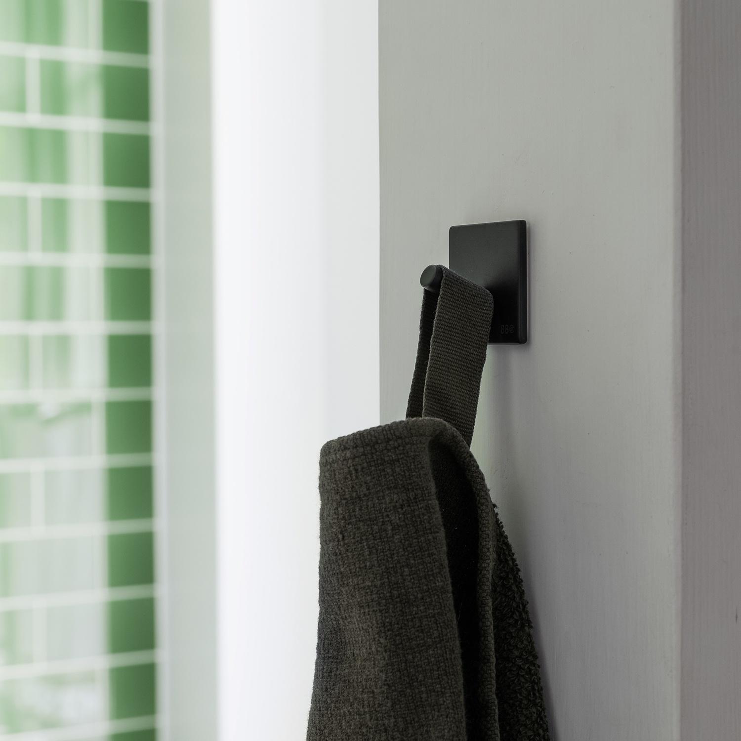 chromed stainless steel single hook