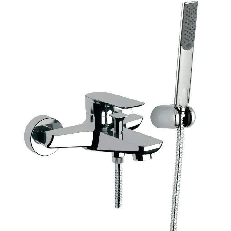 chrome tub filler