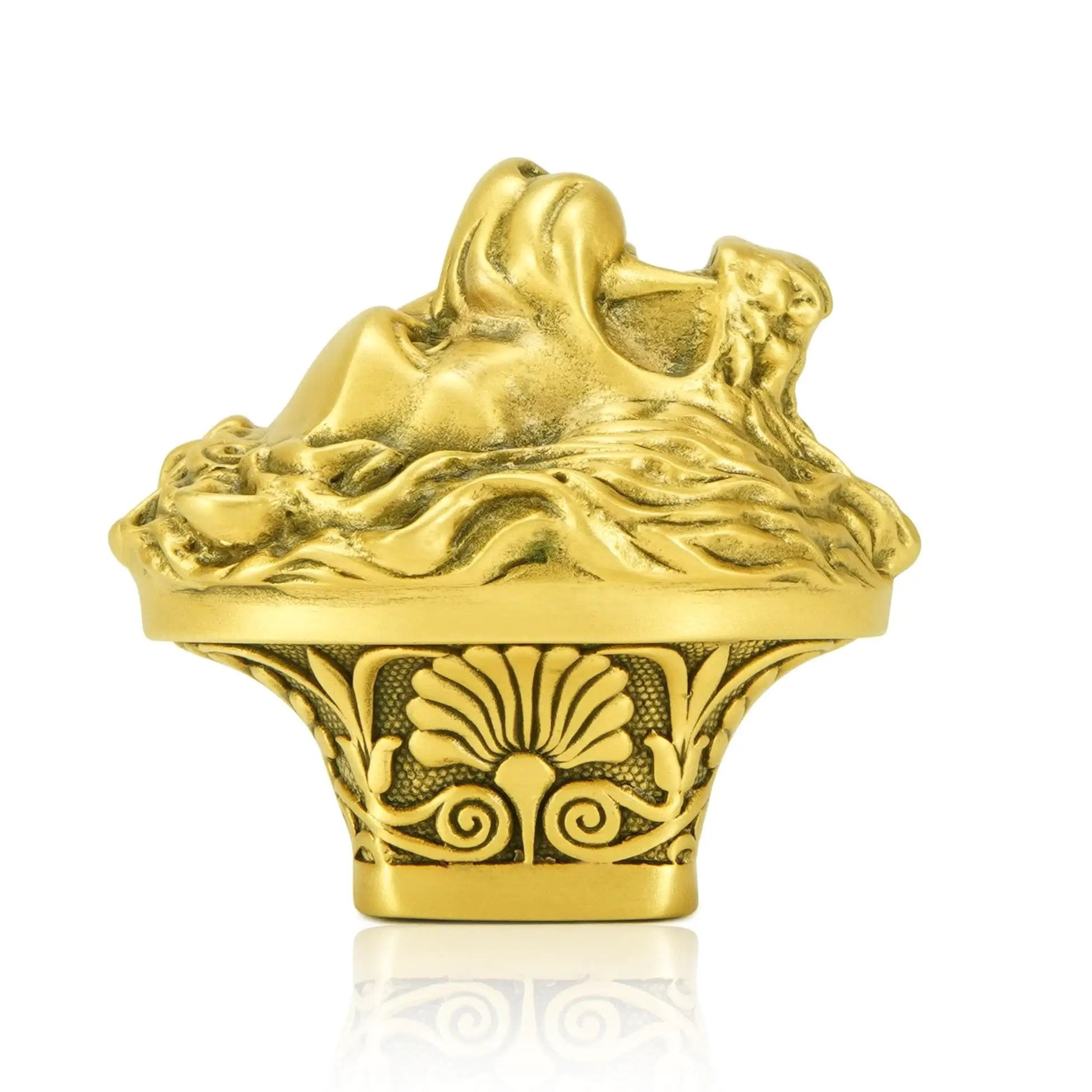 museum gold knob