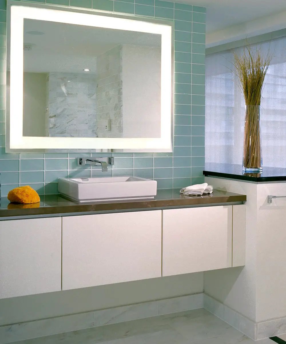lighted mirror