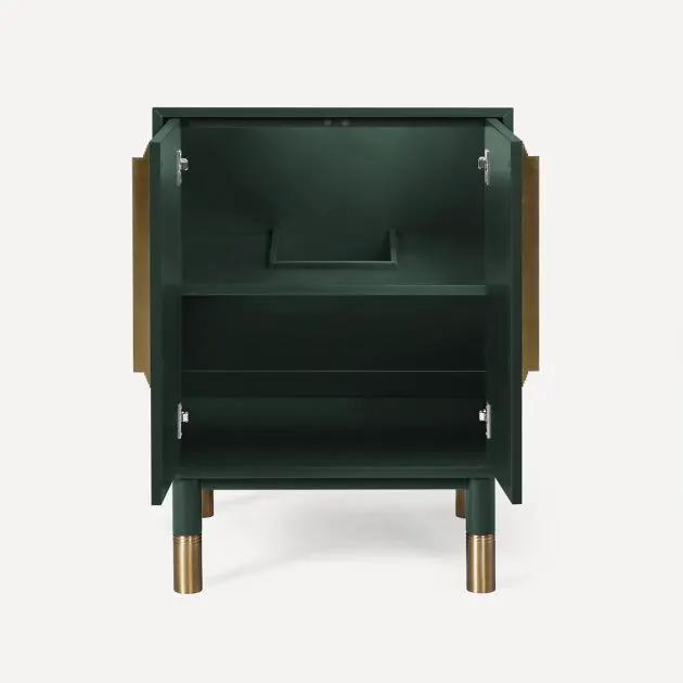 aged brass islamorada vanity