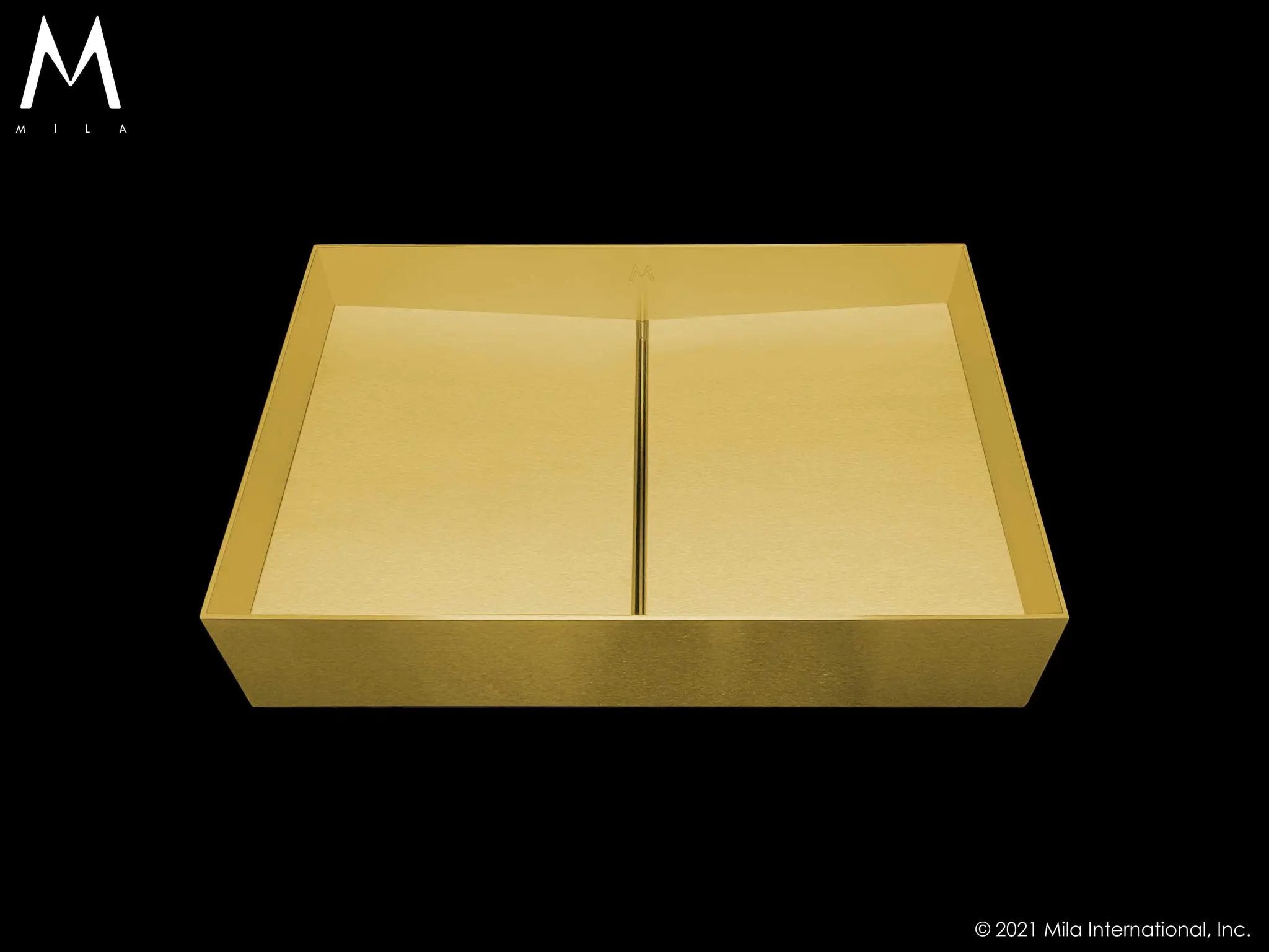 MILA VESSEL Bathroom Top-Mount 20.25 x 13.25 Bathroom Sink by Mila International