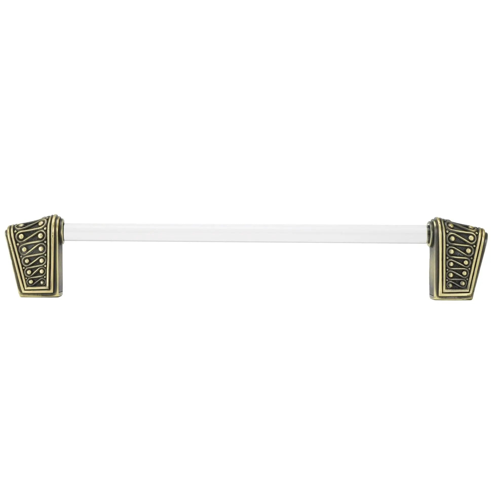 burnish brass pull