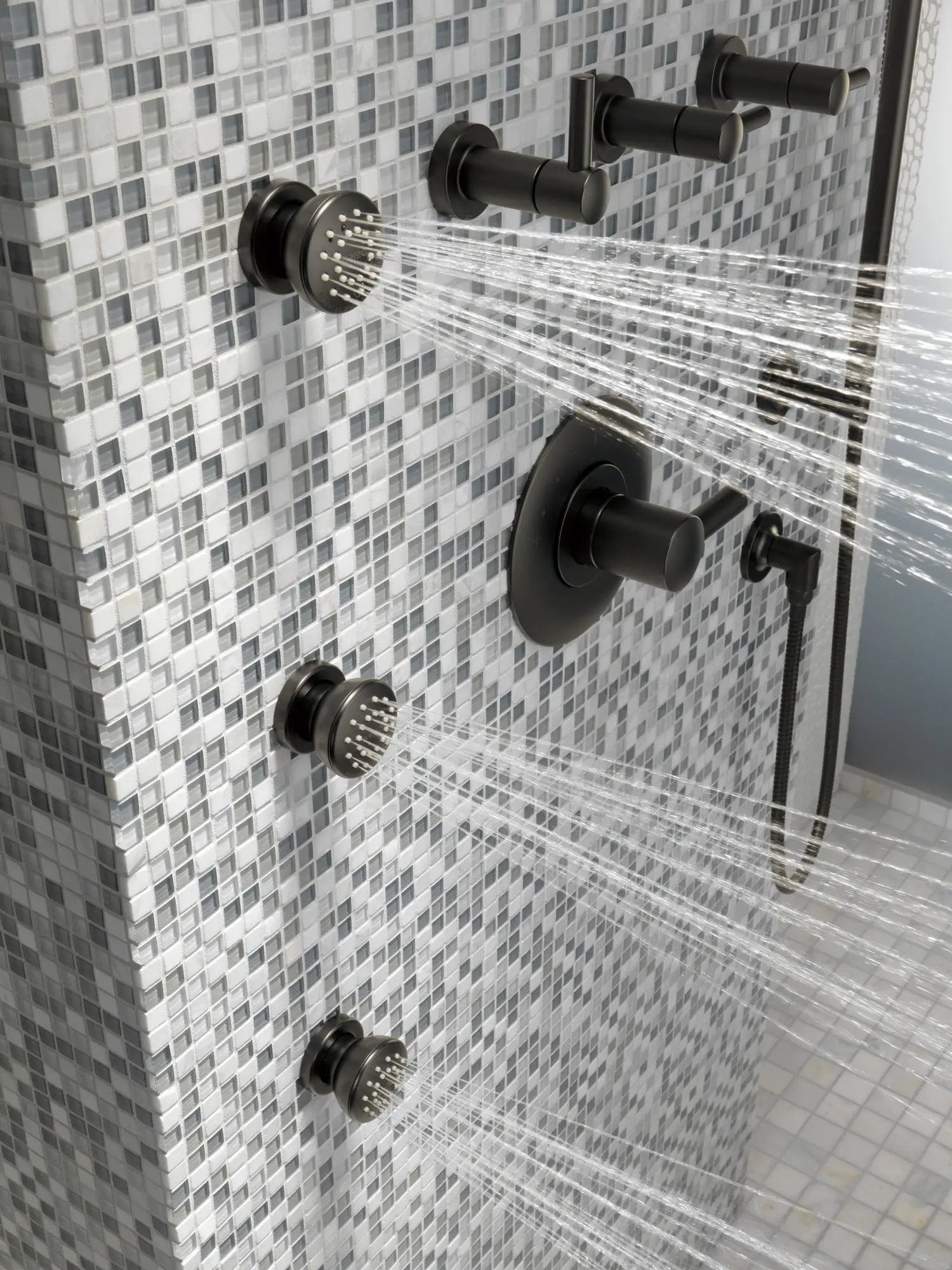 matte black handshower