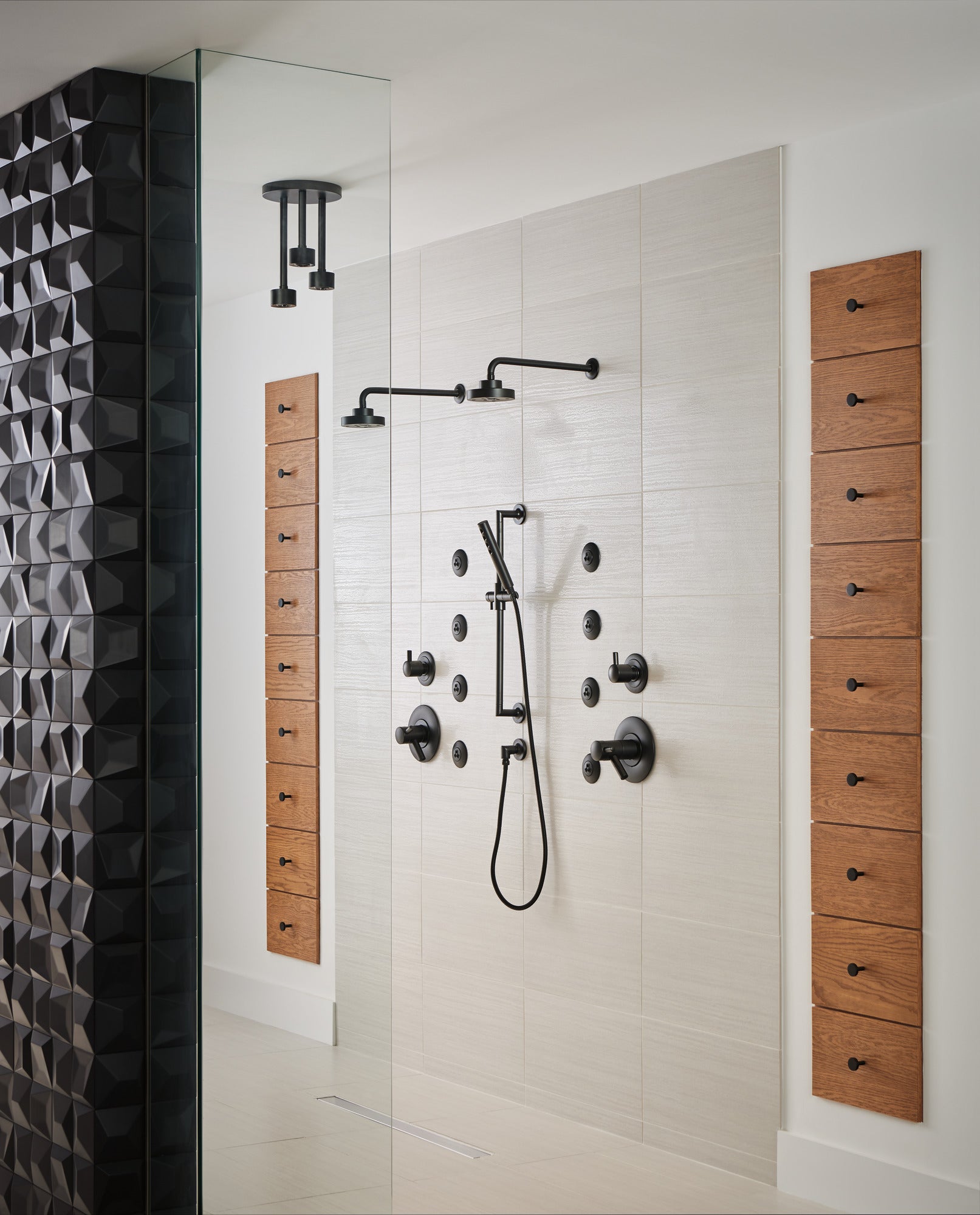 matte black spray head