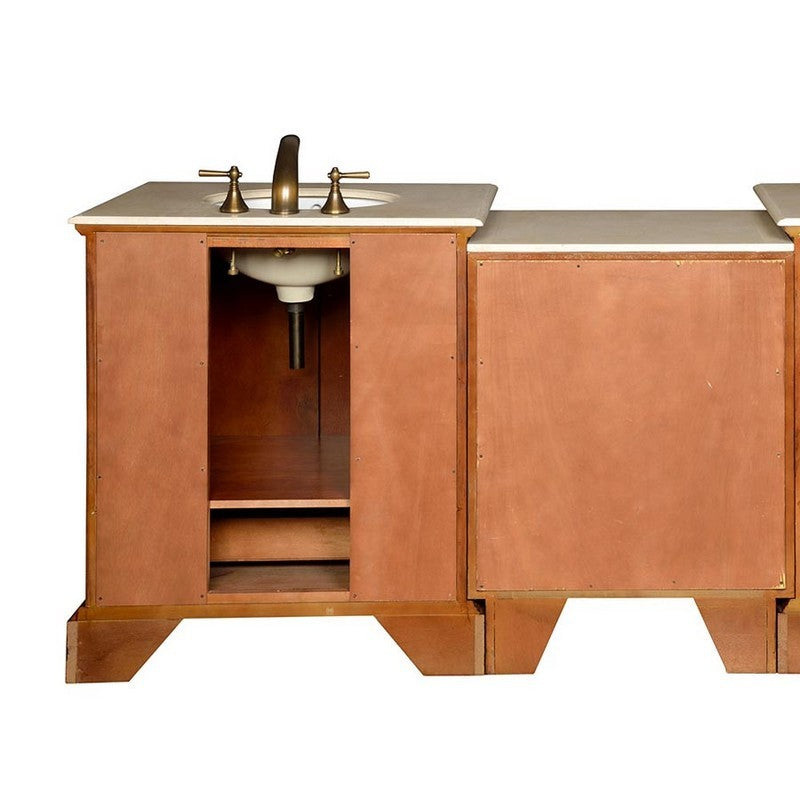 walnut vanity