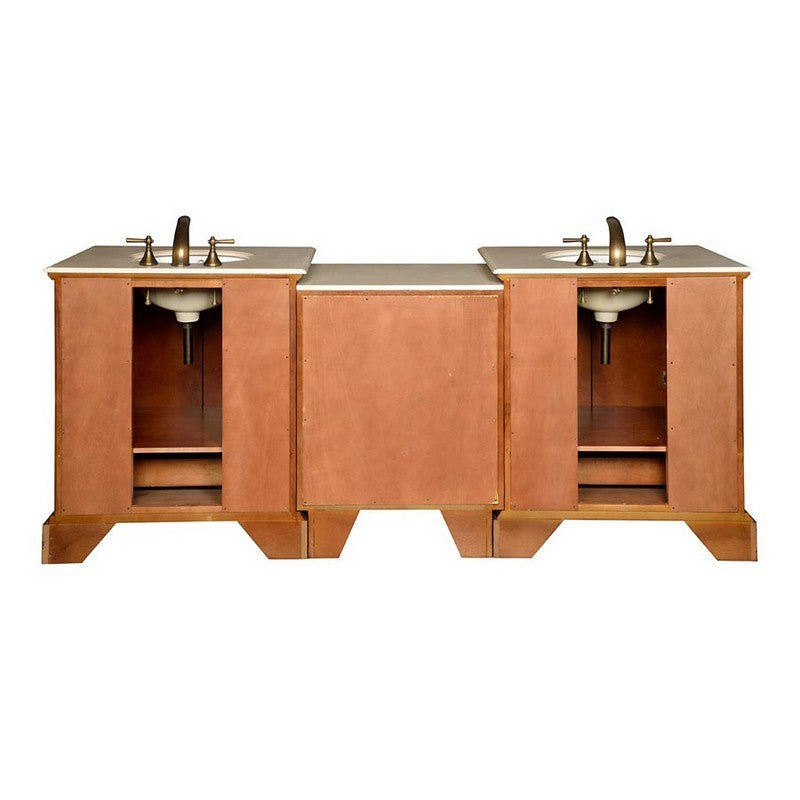 walnut vanity