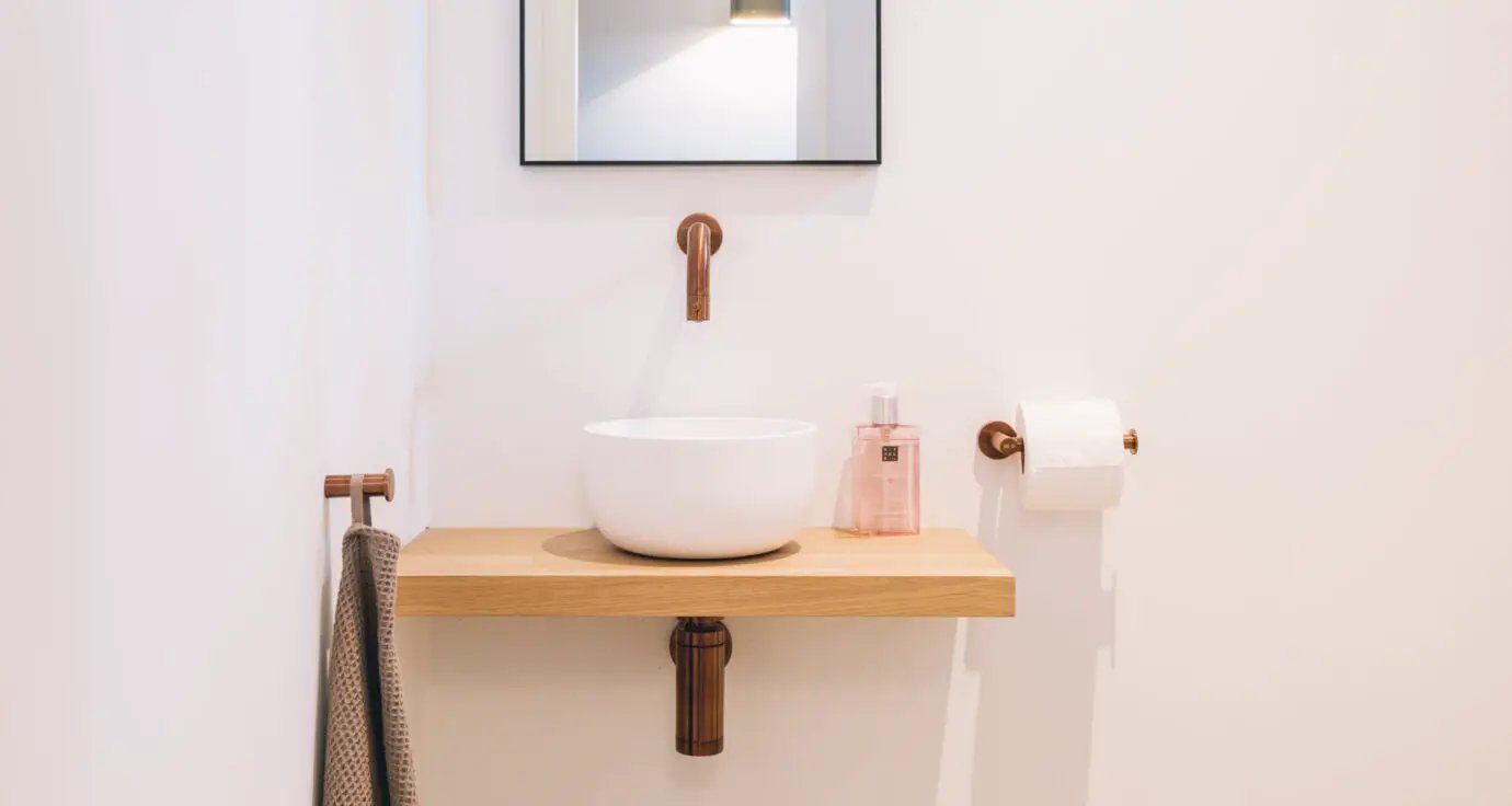 brushed toilet paper holder