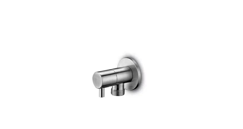 brushed angle valve