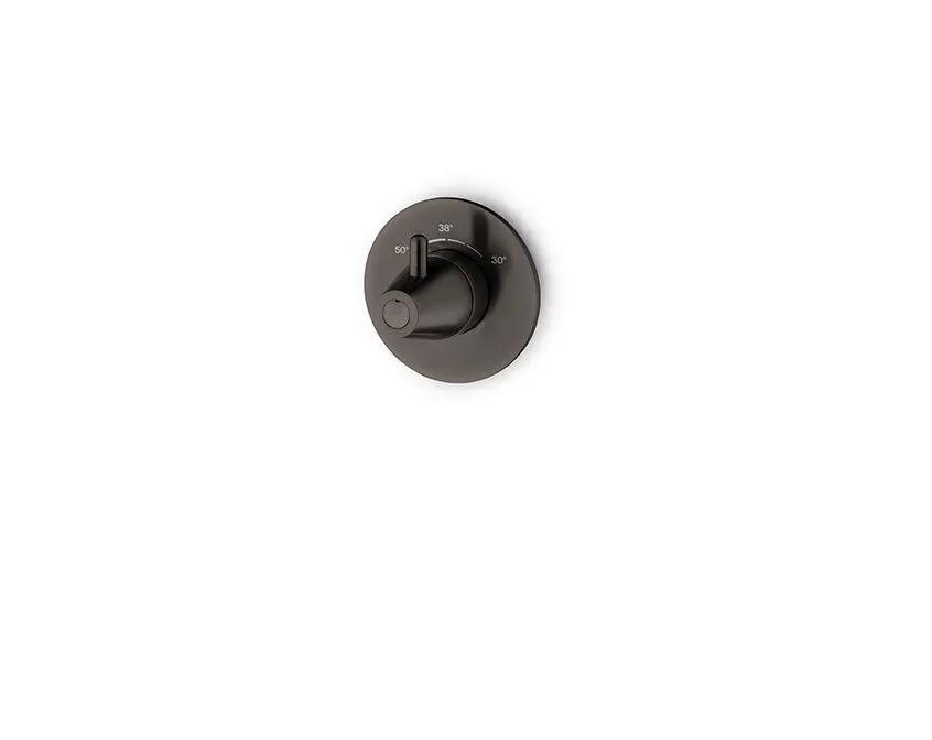 JEE-O Cone Thermostat Wall Mounted Stainless Steel with Concealed Body by Jee-O