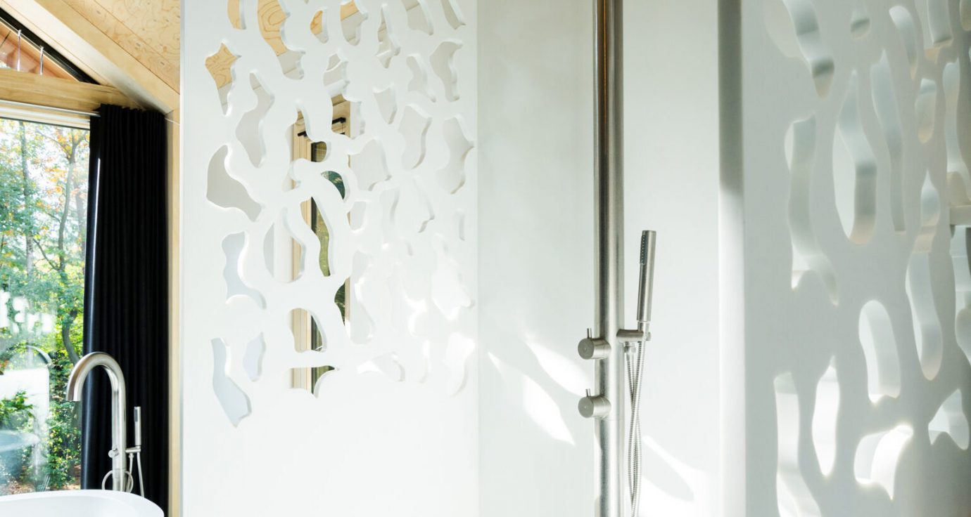 brushed shower