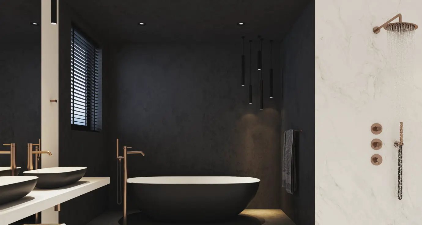 brushed towel holder