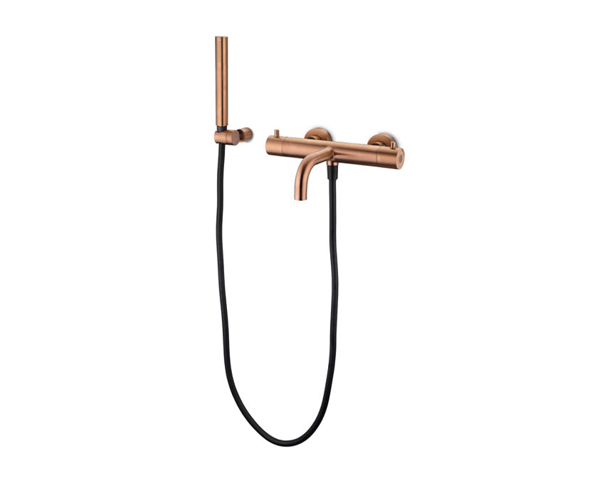 JEE-O Slimline Th Bath Faucet Stainless Steel with Hand Shower