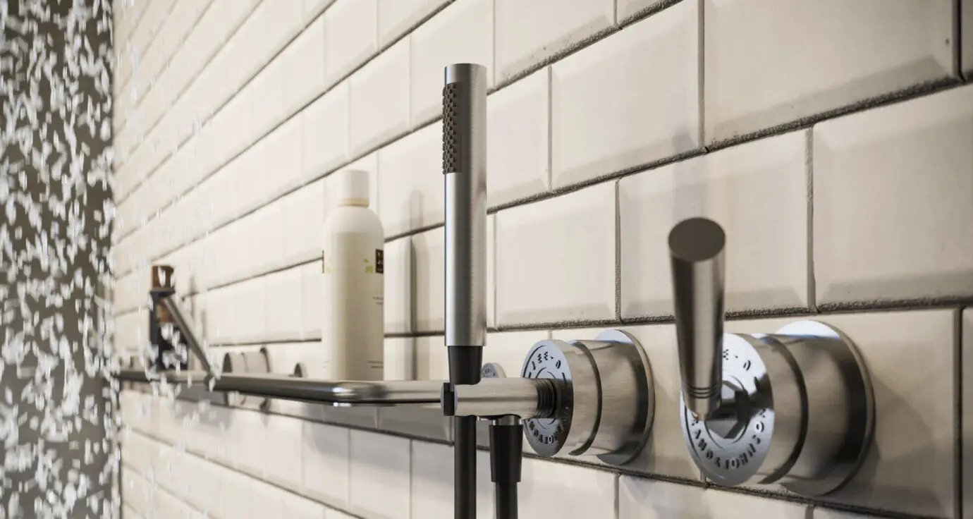 brushed shower